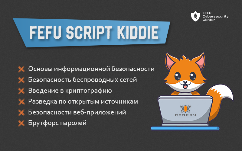 You are currently viewing Курсы для школьников “FEFU Script Kiddie”
